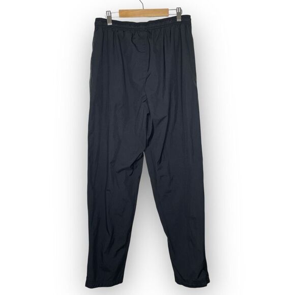 Vintage Adidas Pants Black Windbreaker Track Warm Up Tapered Vented Womens Small - Picture 2 of 12